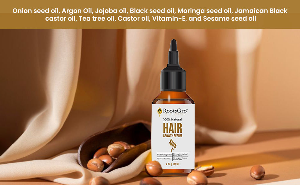 ROOTSGRO HAIR GROWTH SERUM 4 OZ