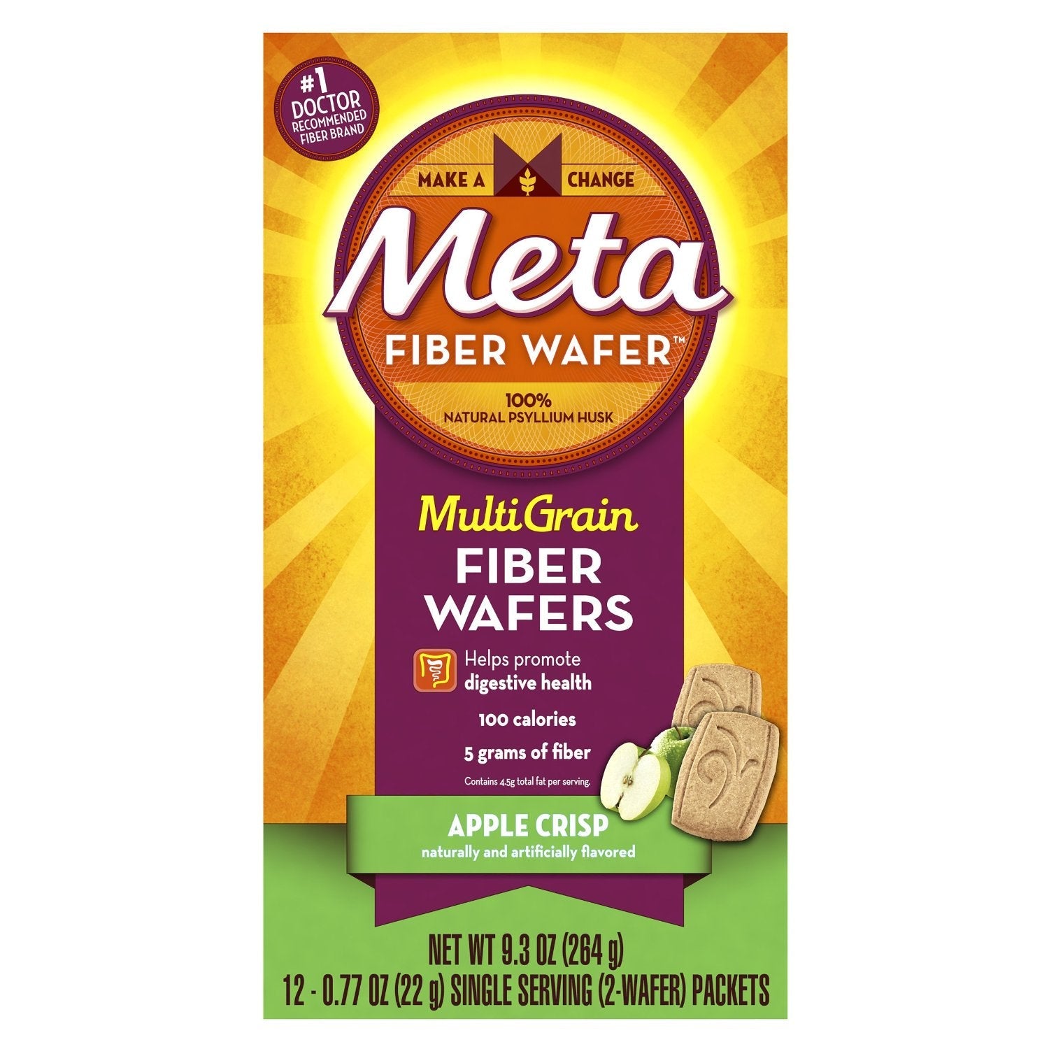 METAMUCIL WF 12X2 APL CRISP
