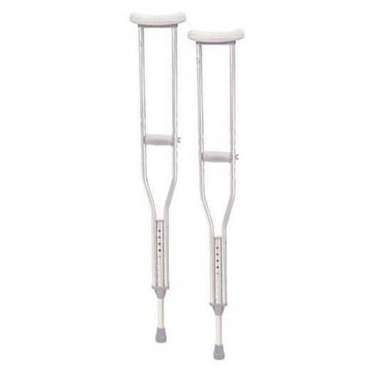 CRUTCH ADULT EQ 2EA ALU/ADJ