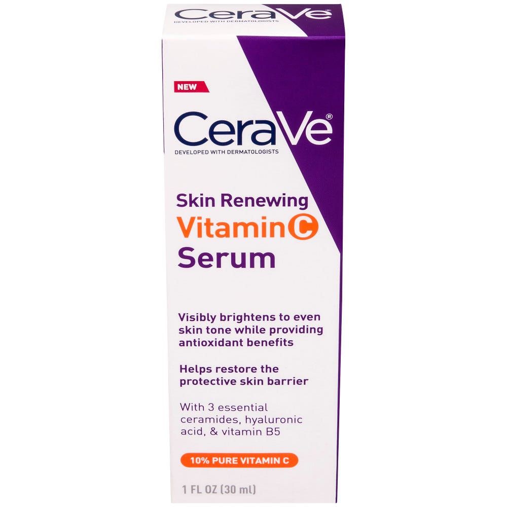 CeraVe Skin Renewing Vitamin C Serum, 1 oz