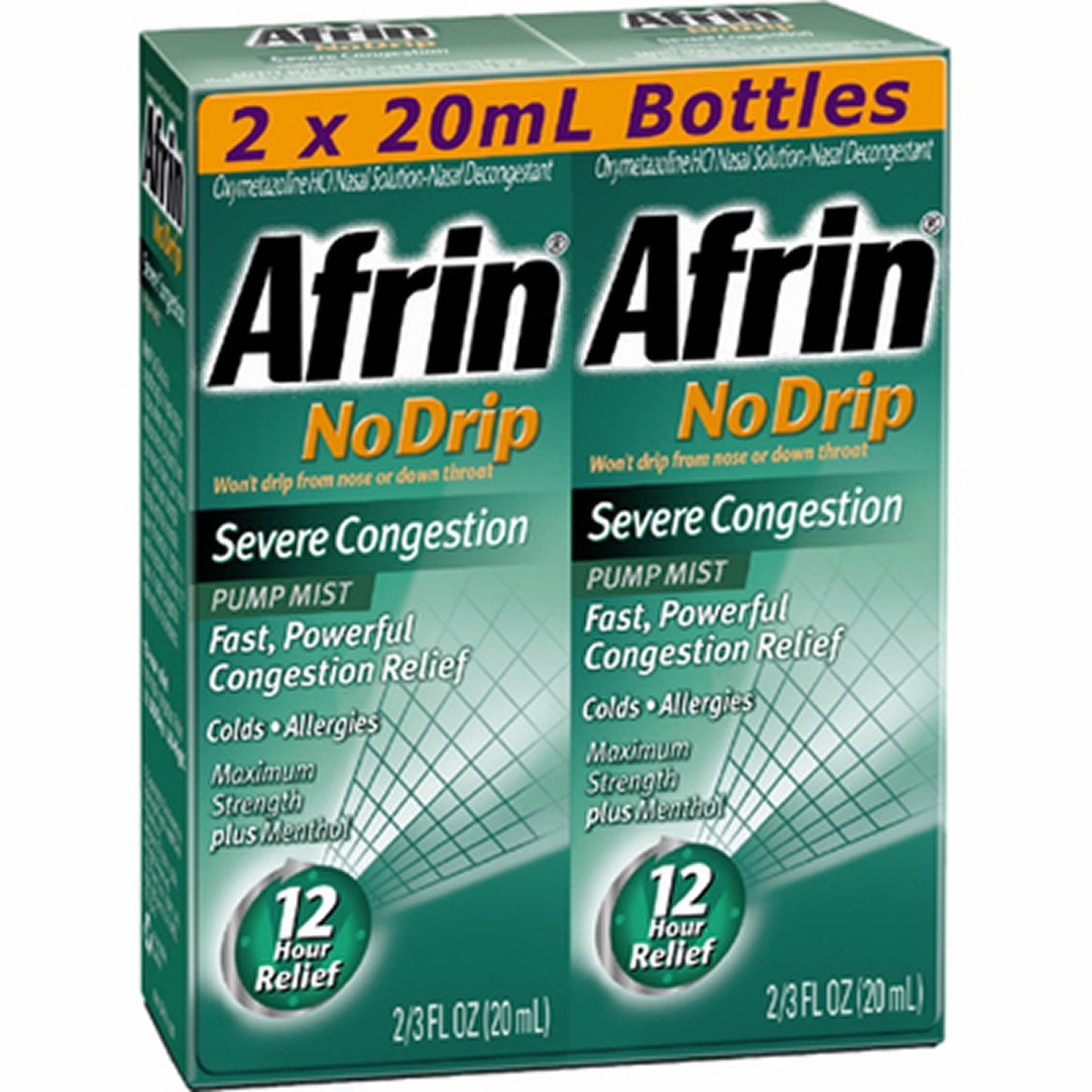 AFRIN SPRAY NO DRIP SEVR CONG MENTH 15ML