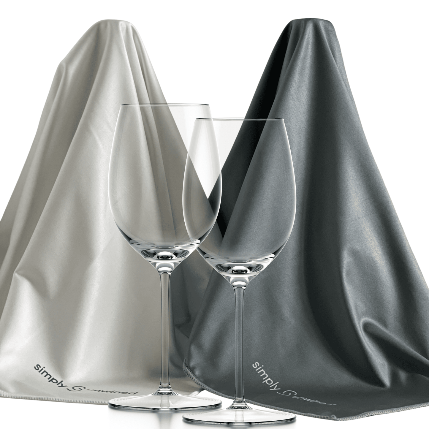 PRINT TOWEL WINE GLASS