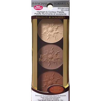 Physicians Formula Bronze Booster Highlight & Contour Palette - Matte Sculpting Palette