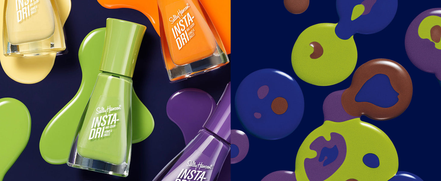 Sally Hansen Insta-Dri Nail Polish, Crystal Collection - Jade Jewel