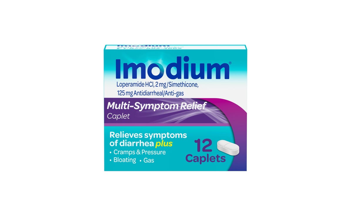 IMODIUM MULTI SYMPTOM CAPLET 12CT