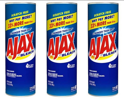 AJAX W/BLEACH PW 21 OZ SCRATCH FF