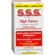 SSS TONICO TABLETAS       40 CT