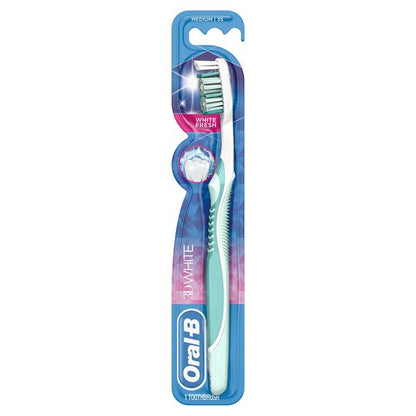 Oral-B Toothbrush Advanced Clean Medium 4 Count