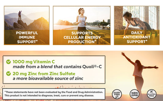 VITAMIN C/ ZINC IMSPT CW36LMN GMM