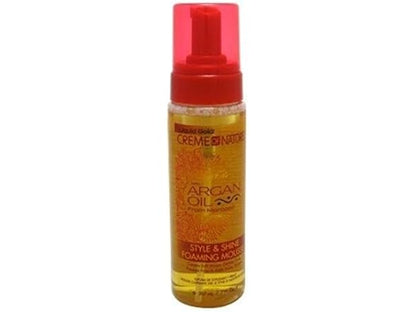 Creme Of Nature Argan Oil Style & Shine Foam Mousse 7oz