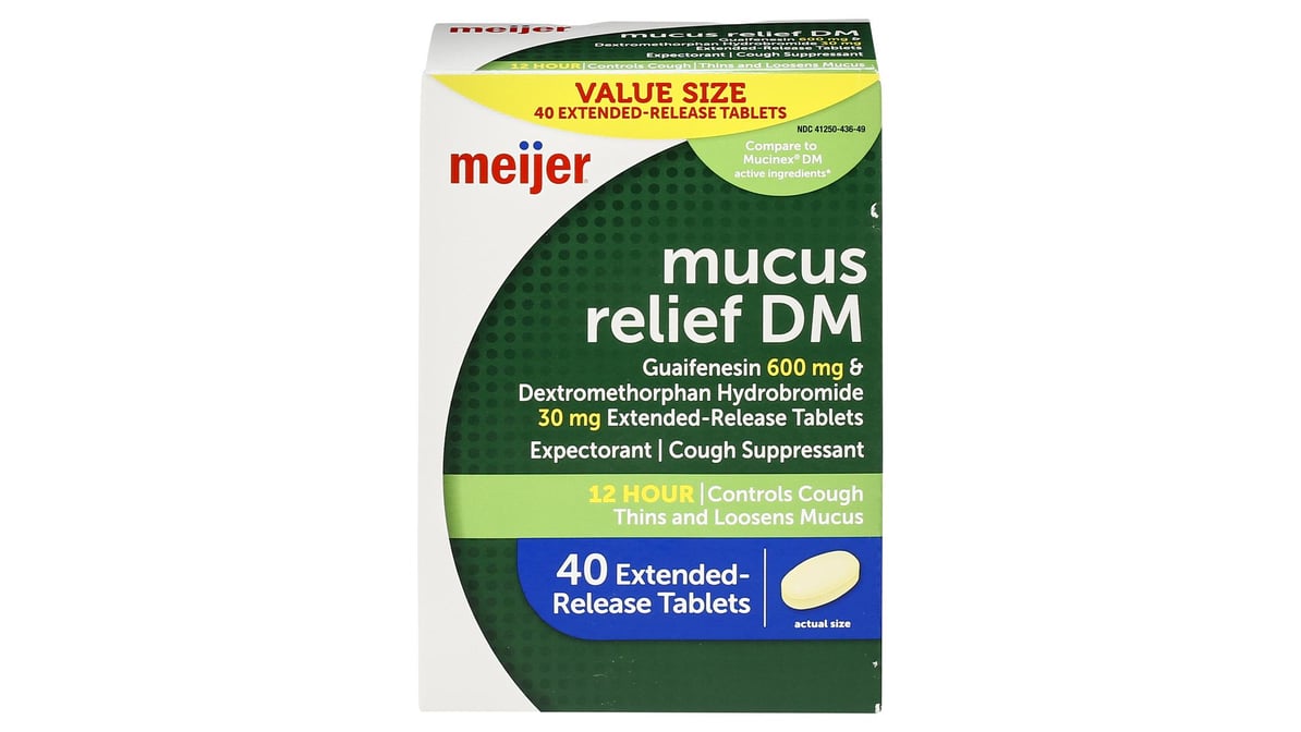 LDR MUCUS RELIEF DM TB 28 MS ER