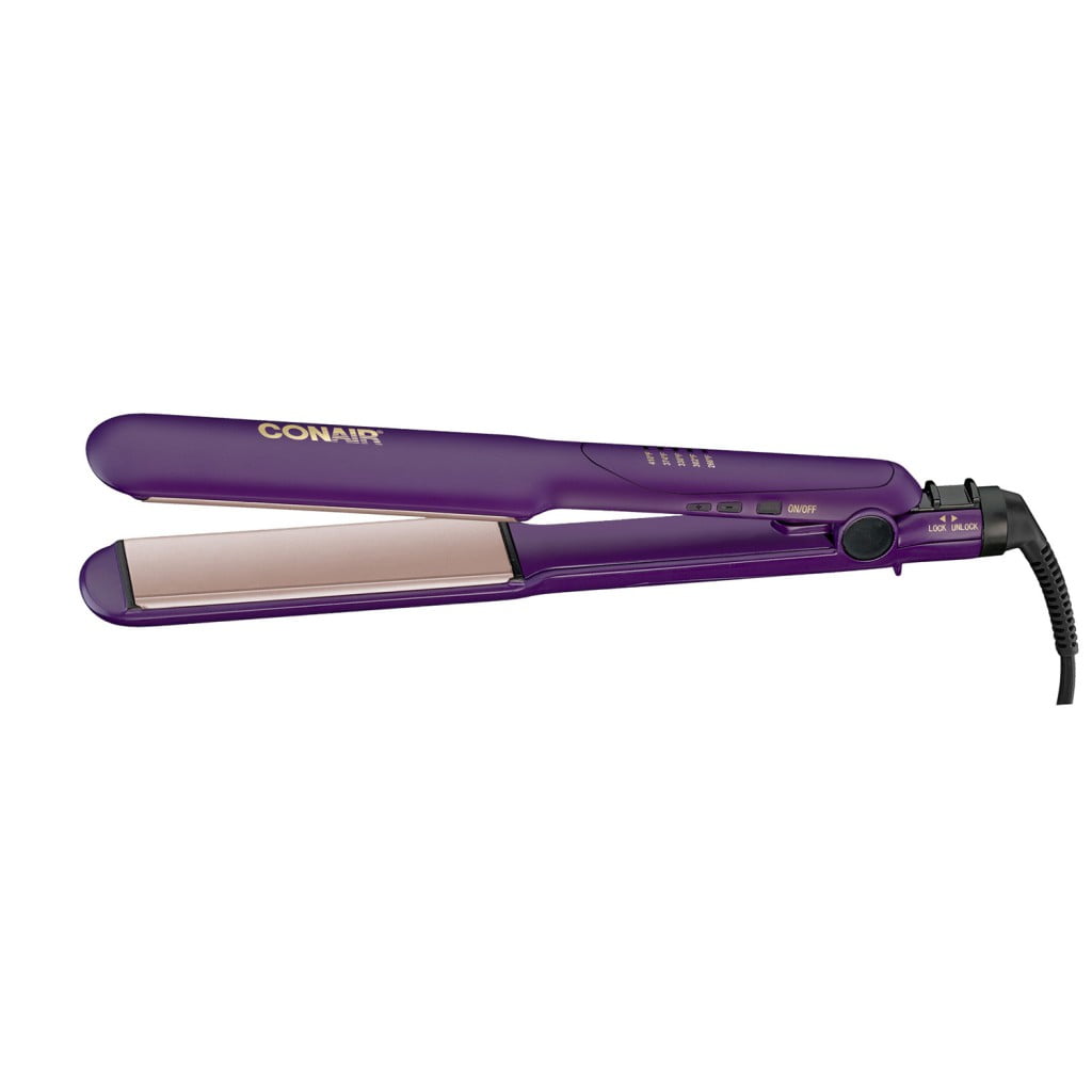 CONAIR Double Ceramic Flat Iron, 1/2"