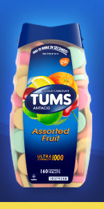 TUMS CW 750MG 80 MELON BERRY SF