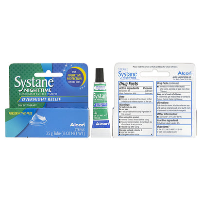 SYSTANE NIGHTTIME OINTMENT 3.5GM
