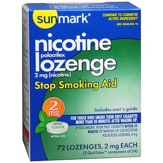 NICOTINE POLACRILEX LZ 2MG 72 MNT