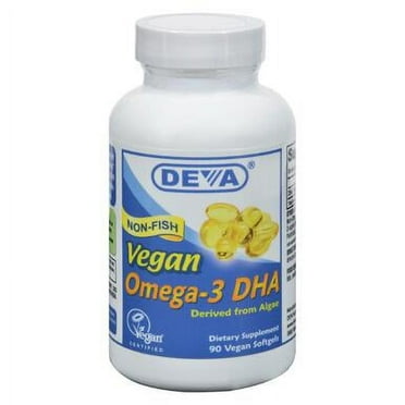 DEVA VEGAN VITAMINS OMEGA-3,DHA-EPA 500MG VGN