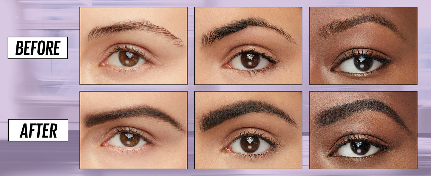 MAYBELLINE New York Express Brow Ultra Slim Defining Eyebrow Pencil, Medium Brown, 0.003 oz