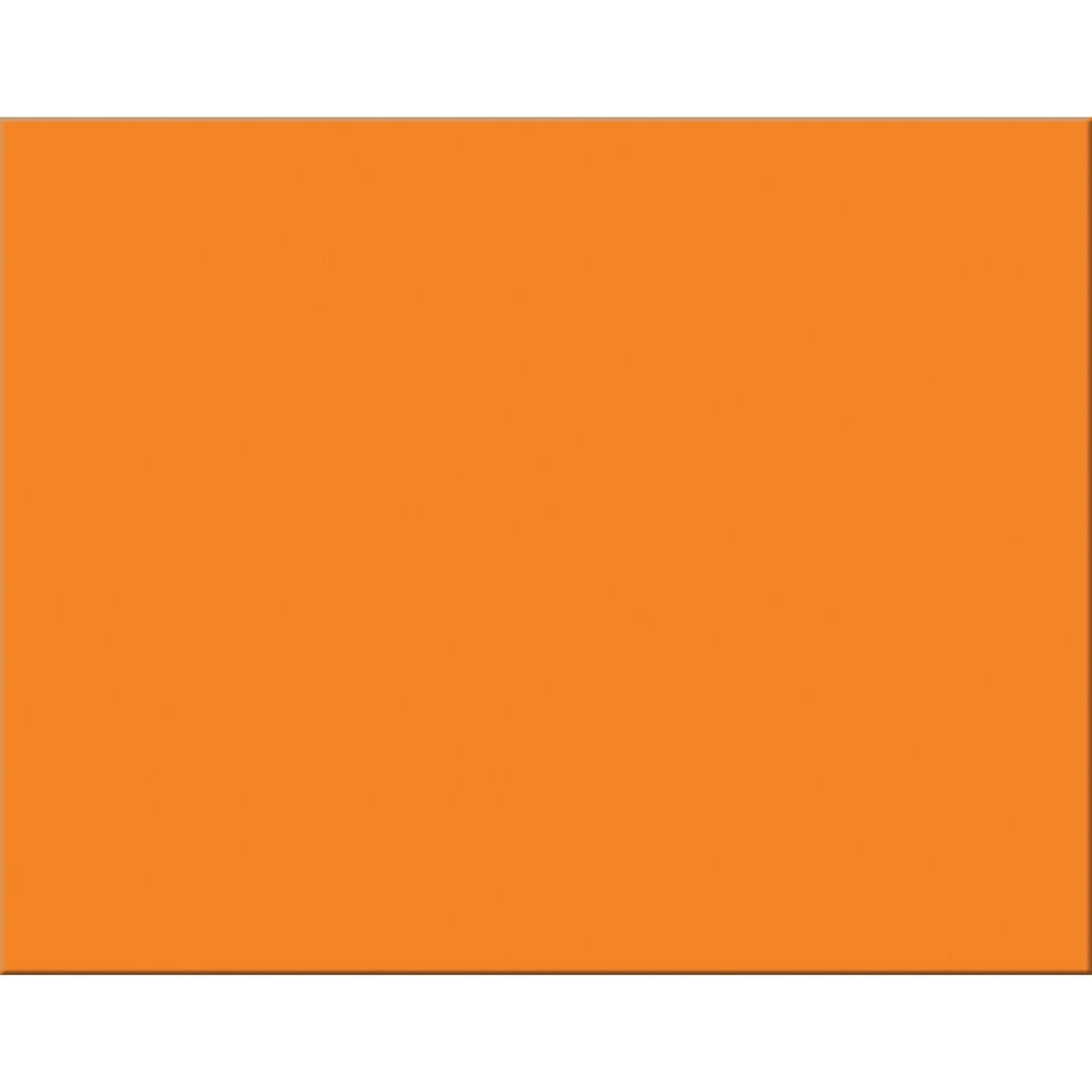 Pacon Railroad Poster Board, 1 count - Orange, 28" x 22"