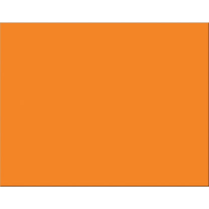 Pacon Railroad Poster Board, 1 count - Orange, 28" x 22"