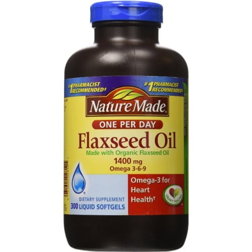 NM FLAXSEED OIL GC 1400MG 100