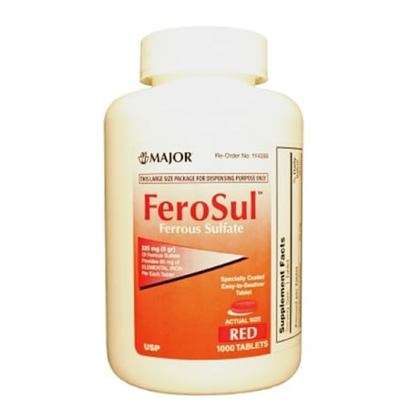 FEROSUL TB 325MG 1000 GREEN
