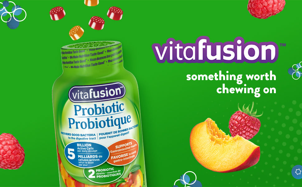 VITAFUSION PROBIOTIC GUMMIES 70CT