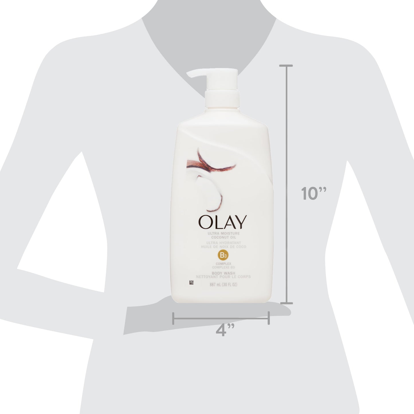 OLAY BDYWSH ULTMST COCONUT  30Z