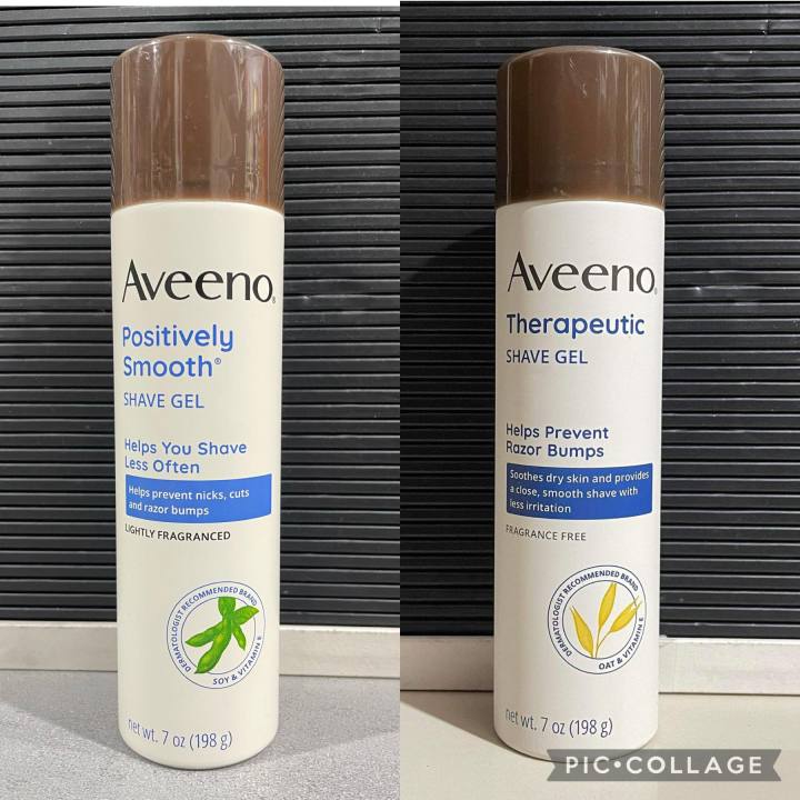 Aveeno Shave Gel Positively Smooth Lightly Fragranced 7oz