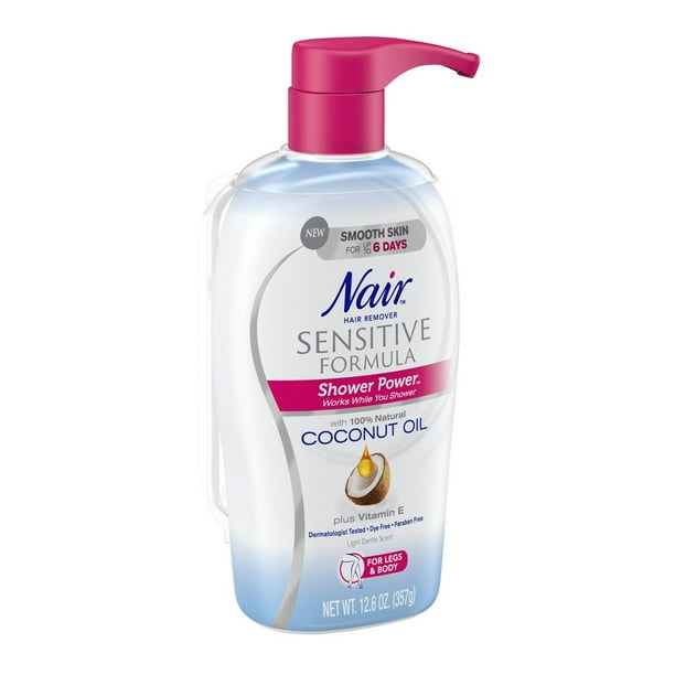 NAIR COCONT OIL&VIT E SENS SHW CRM 12OZ
