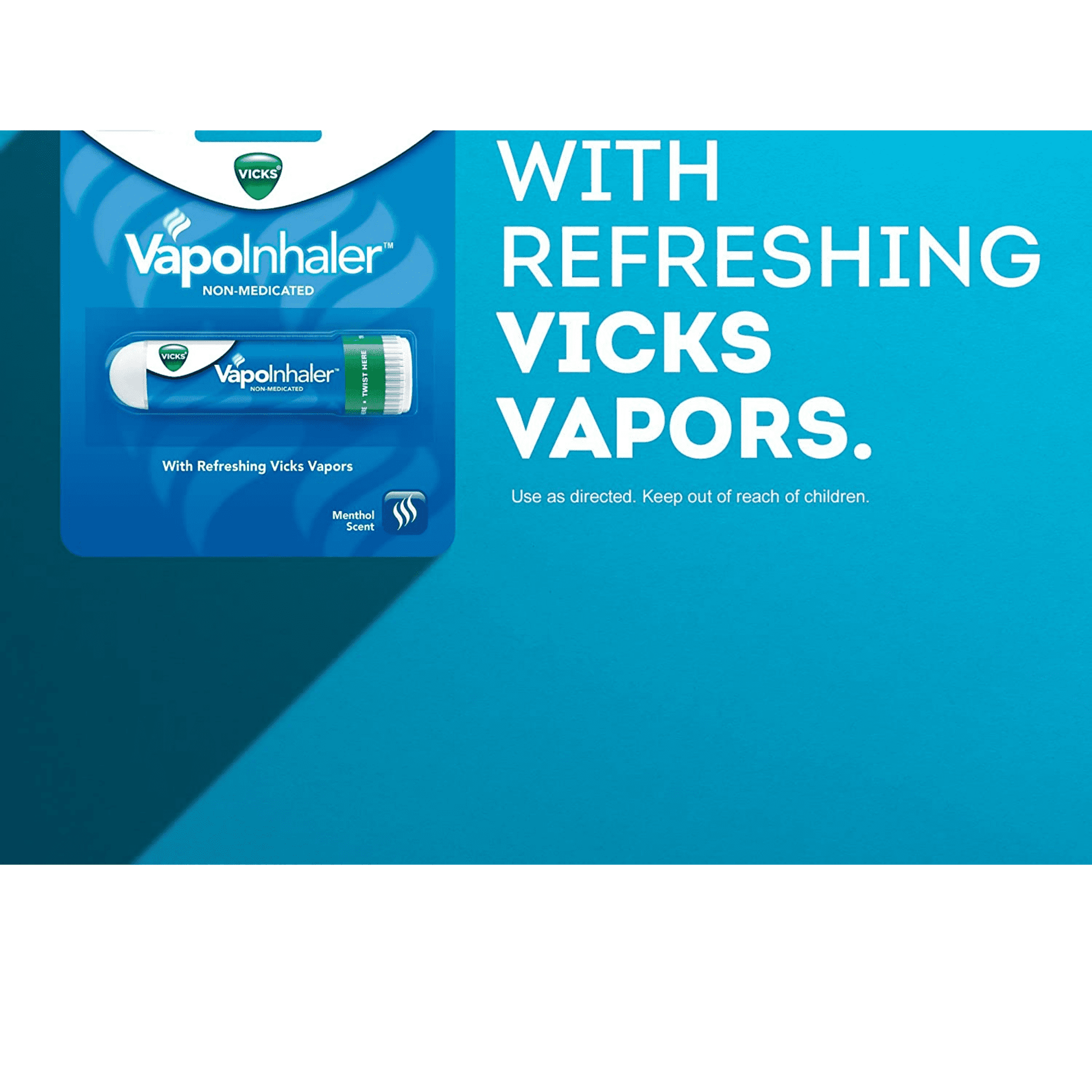 VICKS VAPOBREATHERS COOL MINT DRP 40CT