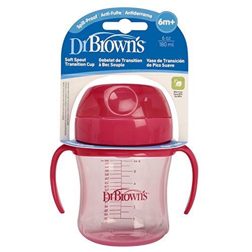 Dr Brown's Soft Spout Transition Cup, 6 oz