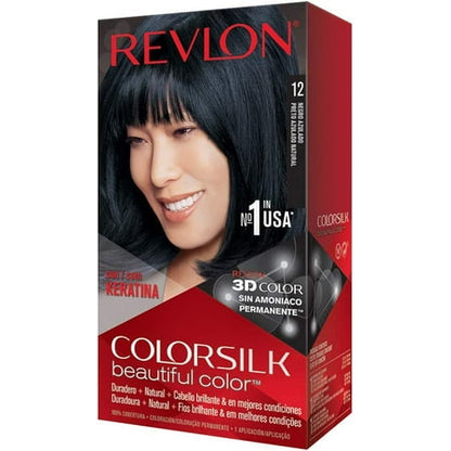 REVLON COLORSILK 11 SOFT BLACK H/C 1CT