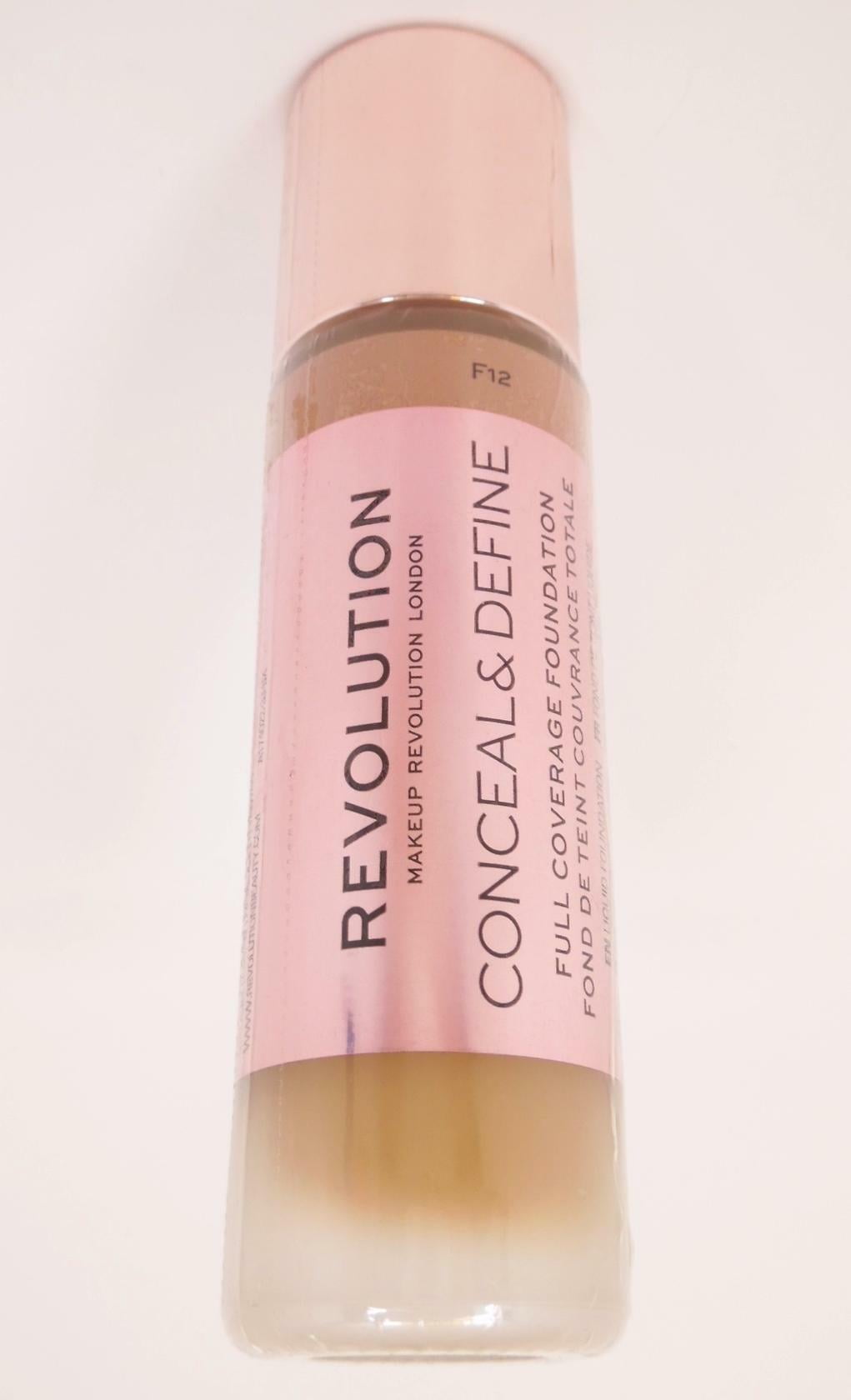 REVOLUTION Conceal and Define Full Coverage Tube Foundation - F6.5N, 0.77 oz