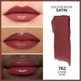 L'ORÉAL PARIS Colour Riche Original Satin Lipstick for Moisturized Lips, 762 Divine Wine, 0.13 oz.