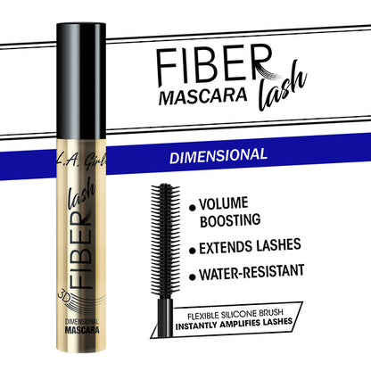 L. A. Girl Fiber Lash Mascara - Intense Black