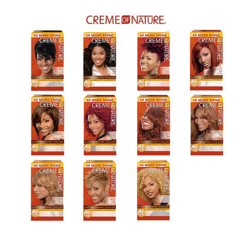 Creme Of Nature Color #9.23 Light Golden Blnd Exotic Shine