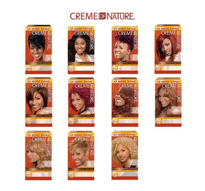 Creme Of Nature Color #9.23 Light Golden Blnd Exotic Shine