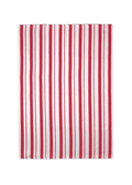 BASKET WEAVE TOWEL- CRIMSON