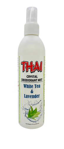 Crystal Deodorant Spray 4oz Lavender & White Tea