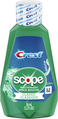 Crest Mouthwash Scope 1.2oz Classic (12in)