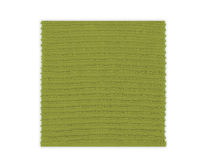 MUkitchen 100% Cotton Ridged Solid Cloth - Cactus, 12"x12"
