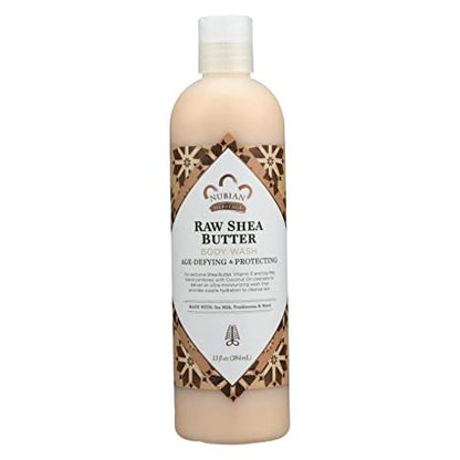Nubian Heritage Body Wash Raw Shea Butter 13oz