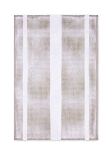 MUkitchen Seaside Waffle Terry Towel - Stainless