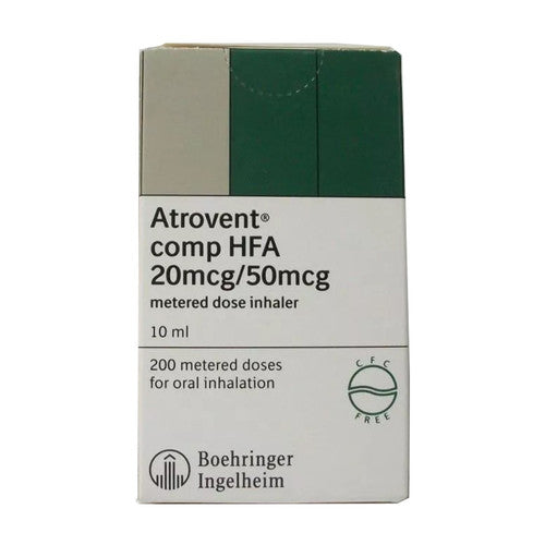 ATROVENT HFA IN 17MCG 12.9GM