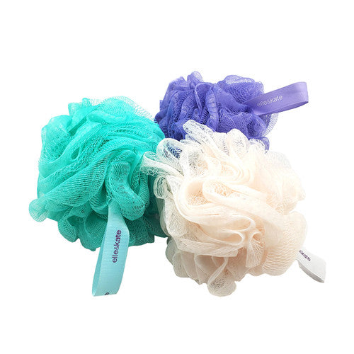 elle & kate Deluxe Shower Sponges, 3 count