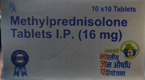 METHYLPREDNISOLONE TB 16MG 50