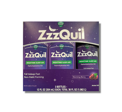 ZZZQUIL LQ 50MG/30ML 177ML BERRY