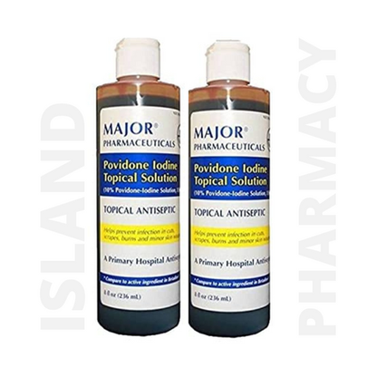 GNP POVIDONE IODINE 10% SOL 8OZ