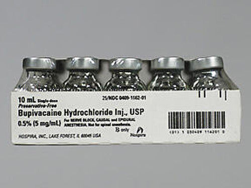 BUPIVACAINE MD 0.5% 25X50ML