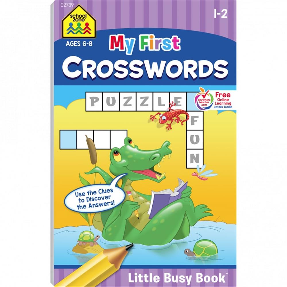 School Zone My First Word Searches Grades K-1 Workbook